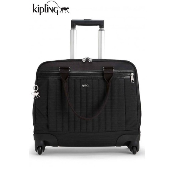 Pasta com Rodas 15’’ Dazz Black NETSIA Kipling - Ref. 187.K12271H53