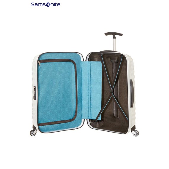 Mala/Trolley de Viagem Cabine 4 rodas Spinner 55 cm Off Write Lite-Shock Samsonite - Ref. 9298V00135-1