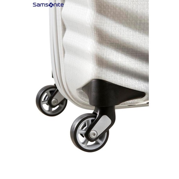Mala/Trolley de Viagem Cabine 4 rodas Spinner 55 cm Off Write Lite-Shock Samsonite - Ref. 9298V00135-3