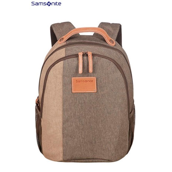 Mochila Casual Pequena Rock Rewind Natural Samsonite - Ref. 92CH700608-6