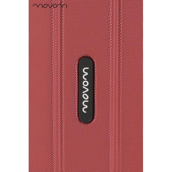 Mala de Viagem / Trolley Média 65cm 4R Exp. MOVOM Wood Vermelha | Ref. 186.5319466B