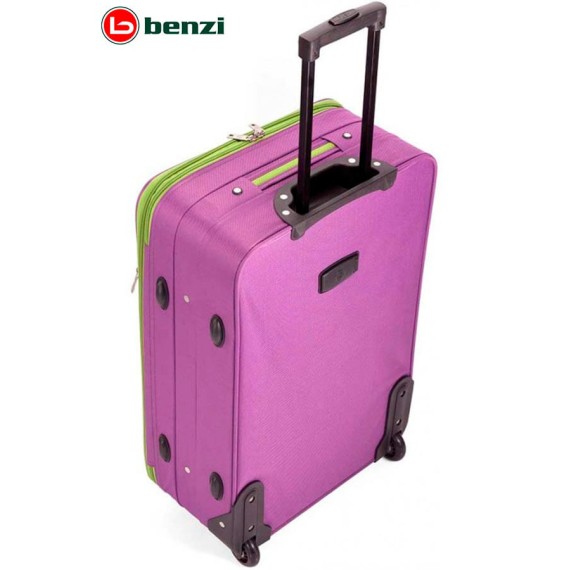 Mala/Trolley de Viagem Cabine 2 rodas Upright 54 cm Azul Benzi - Ref. 288.BZ5209A-AZ-2 Mala/Trolley de Viagem Cabine 2 rodas Upright 54 cm Azul Benzi - Ref. 288.BZ5209A-AZ-2