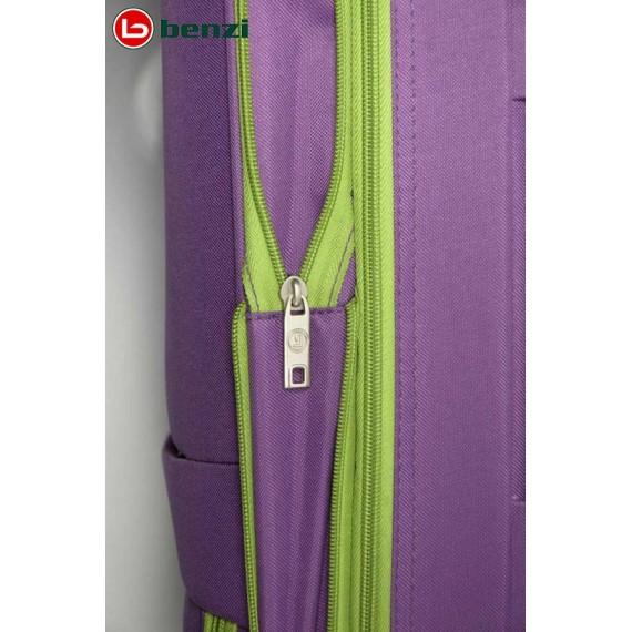 Mala/Trolley de Viagem Cabine 2 rodas Upright 54 cm Azul Benzi - Ref. 288.BZ5209A-AZ-3 Mala/Trolley de Viagem Cabine 2 rodas Upright 54 cm Azul Benzi - Ref. 288.BZ5209A-AZ-3