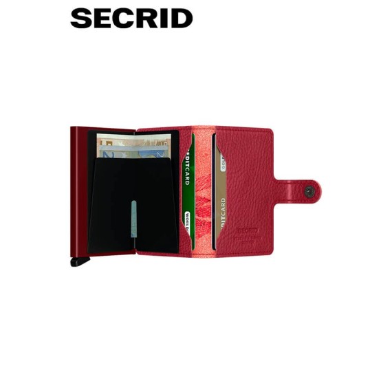 Secrid MINIWALLET Stich Magnolia Rosso | Ref. 297.MST-MAG-RO