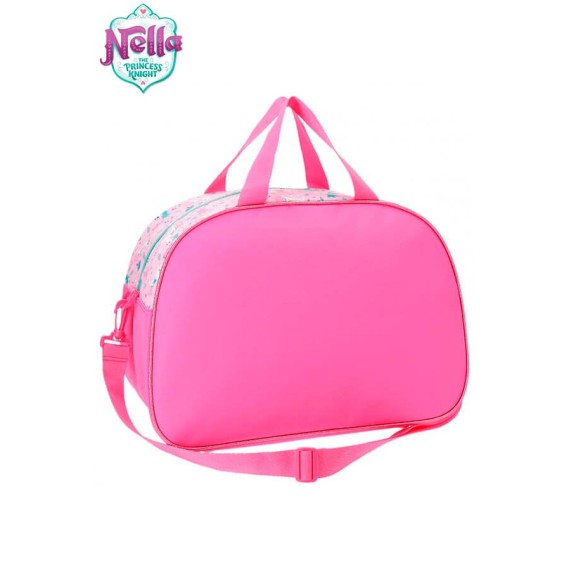 Saco de Viagem 40cm Nella Unicornio Rosa | Ref. 186.2343261