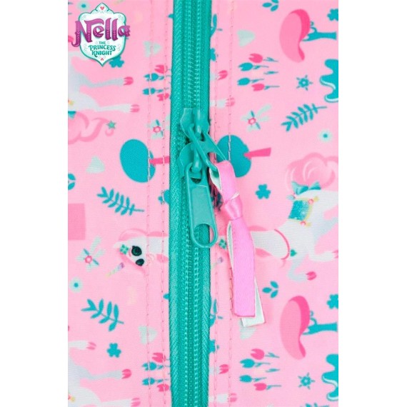 Saco de Viagem 40cm Nella Unicornio Rosa | Ref. 186.2343261