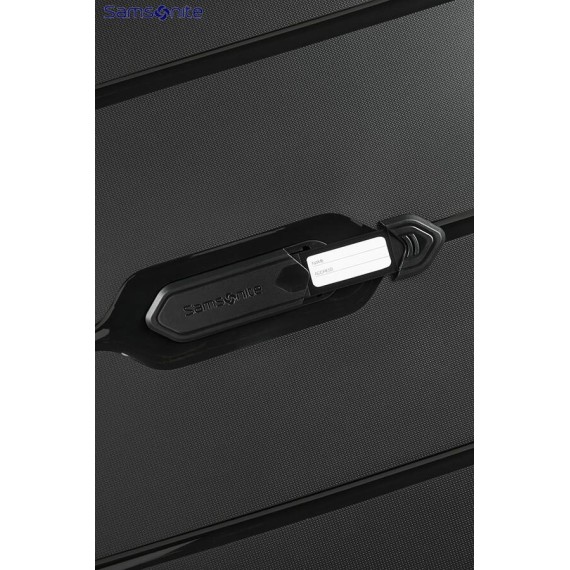 Samsonite Mala/Trolley de Cabine 4 Rodas 55cm Expansível FLUX Preto - Ref. 92CB000109-7