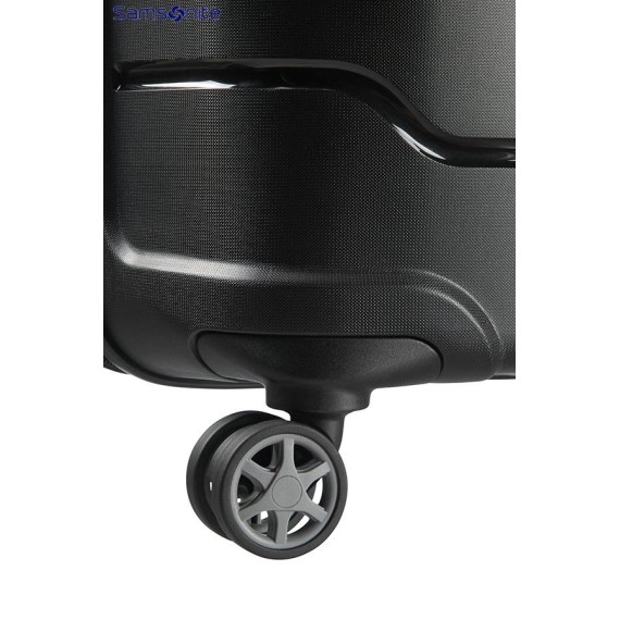 Samsonite Mala/Trolley de Viagem Gigante 81cm 4 Rodas Spinner Expansível FLUX Preto - Ref. CB000409 Samsonite Mala/Trolley de Viagem Gigante 81cm 4 Rodas Spinner Expansível FLUX Preto - Ref. CB000409