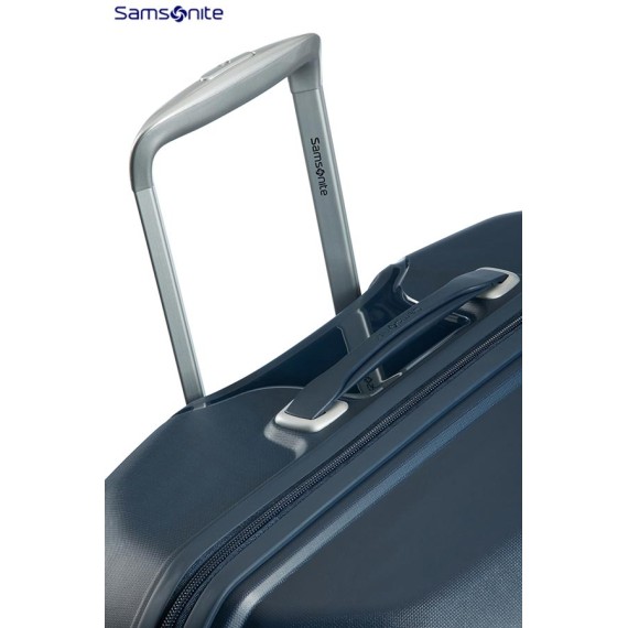 Samsonite Trolley de Viagem Médio 4 Rodas 68cm Expansível FLUX  Azul  - Ref. CB000241-2