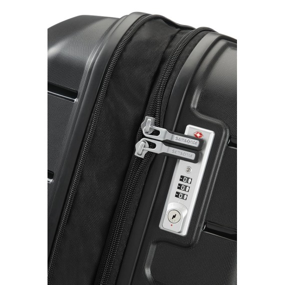 SAMSONITE Mala de Viagem / Trolley Médio 68cm 4R Exp. Flux Preta | Ref. 92CB000209 SAMSONITE Mala de Viagem / Trolley Médio 68cm 4R Exp. Flux Preta | Ref. 92CB000209
