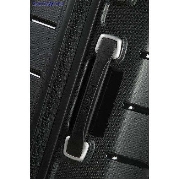 SAMSONITE Mala de Viagem / Trolley Médio 68cm 4R Exp. Flux Preta | Ref. 92CB000209 SAMSONITE Mala de Viagem / Trolley Médio 68cm 4R Exp. Flux Preta | Ref. 92CB000209