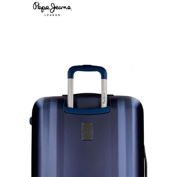 Pepe Jeans Mala/Trolley de Viagem Cabine 4 Rodas Spinner 55cm CAMBRIDGE Azul - Ref. 186.5418963A-5