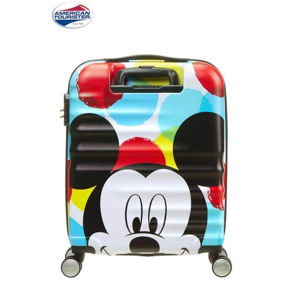 American Tourister Mala/Trolley de Cabine 4 Rodas 55cm Wavebreaker Disney Mickey Close-Up - Ref. 9231C00112-2