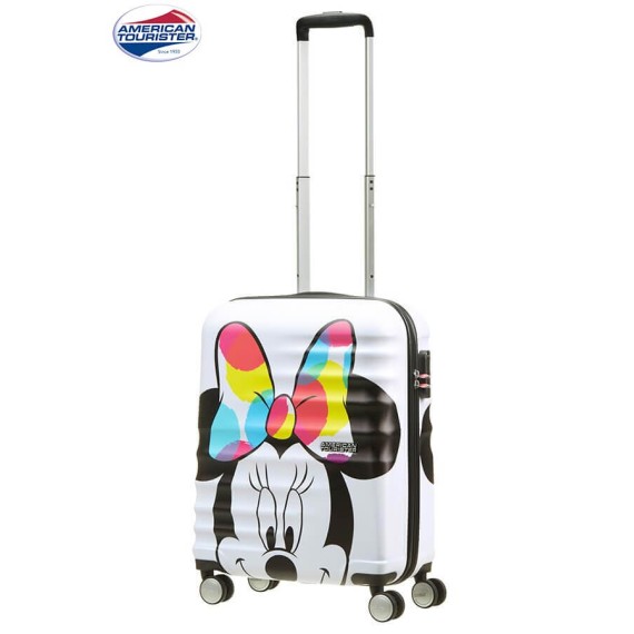 American Tourister Mala/Trolley de Cabine 4 Rodas 55cm Wavebreaker Disney Minnie Close-UP - Ref. 9231C00102-3