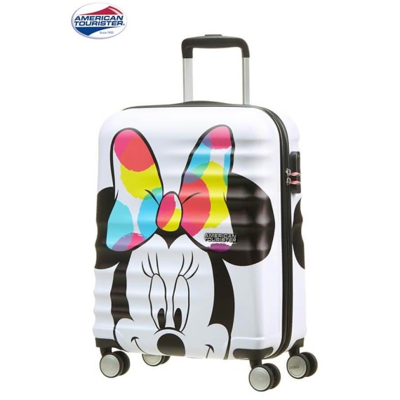 American Tourister Mala/Trolley de Cabine 4 Rodas 55cm Wavebreaker Disney Minnie Close-UP - Ref. 9231C00102