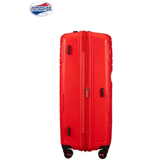 American Tourister Mala/Trolley de Viagem Grande 4 Rodas Spinner 77cm Expansível SUNSIDE Sunset Red - Ref. 9251G00300-5