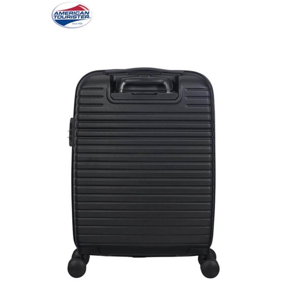 American Tourister Mala de Cabine / Trolley 55cm AERO RACER Preta | Ref. 9261G00109
