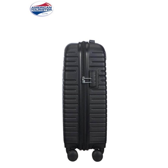 American Tourister Mala de Cabine / Trolley 55cm AERO RACER Preta | Ref. 9261G00109