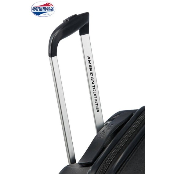American Tourister Mala de Cabine / Trolley 55cm AERO RACER Preta | Ref. 9261G00109