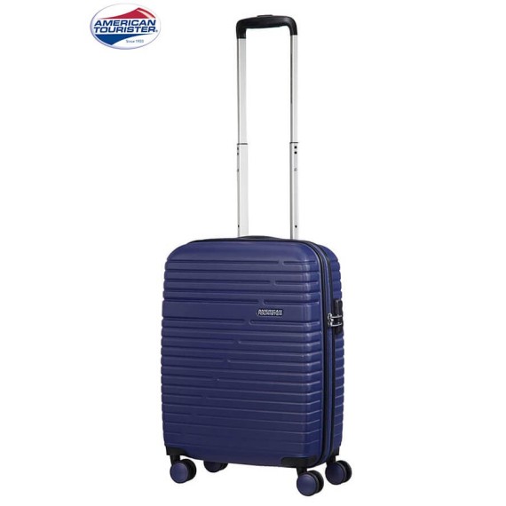 American Tourister Mala de Cabine / Trolley 55cm AERO RACER Azul Escuro | Ref. 9261G00121