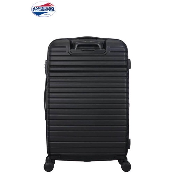 American Tourister Mala de Viagem / Trolley Médio 68cm 4R Exp AERO RACER Jet Black | Ref. 9261G00209