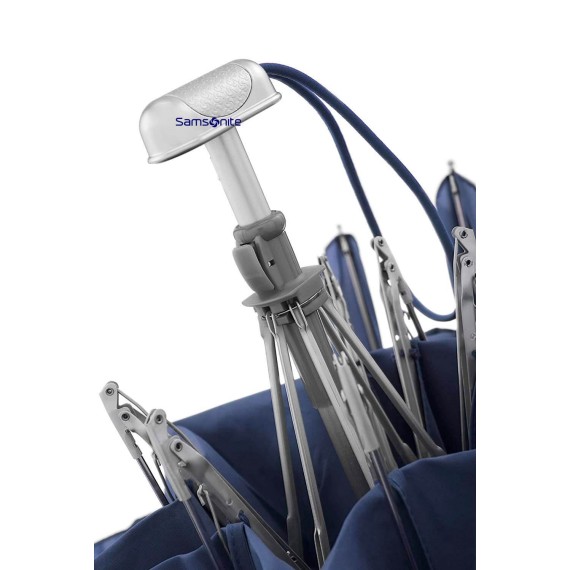Samsonite Guarda-Chuva Dobrável Feminino Manual ALU DROP S Indigo Blue - Ref. 92CK100301-1