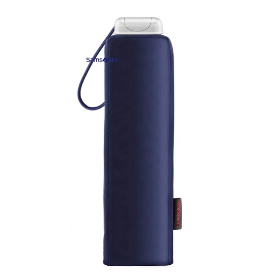 Samsonite Guarda-Chuva Dobrável Feminino Manual ALU DROP S Indigo Blue - Ref. 92CK100301-2