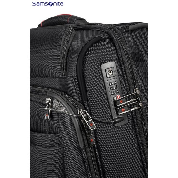 Samsonite Mala de Cabine / Trolley 56cm 4 Rodas PRO-DLX 5 Preta | Ref. 92CG701609
