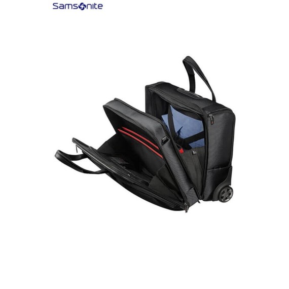 Samsonite Pasta com Rodas 15.6" PRO-DLX 5 Preta | Ref. 92CG701309 Samsonite Pasta com Rodas 15.6" PRO-DLX 5 Preta | Ref. 92CG701309