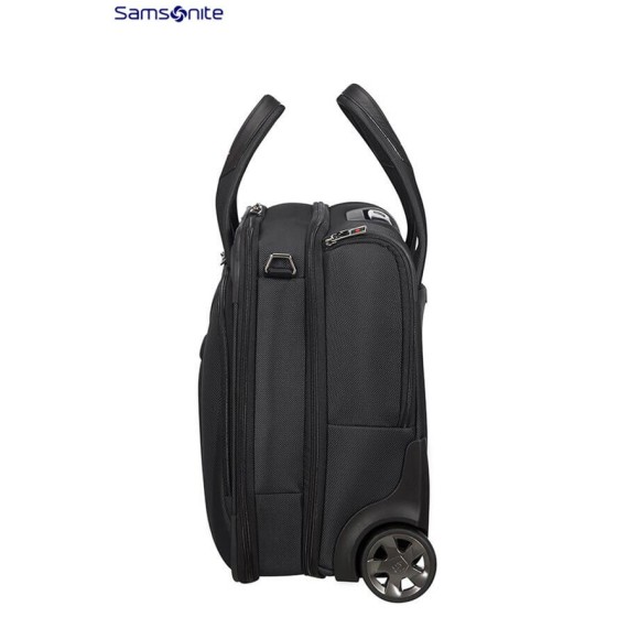 Samsonite Pasta com Rodas 15.6" PRO-DLX 5 Preta | Ref. 92CG701309 Samsonite Pasta com Rodas 15.6" PRO-DLX 5 Preta | Ref. 92CG701309