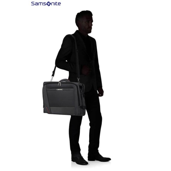 Samsonite Porta-Fatos Tripartido PRO-DLX 5 Preto | Ref. 92CG702209 Samsonite Porta-Fatos Tripartido PRO-DLX 5 Preto | Ref. 92CG702209