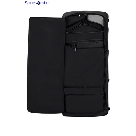Samsonite Porta-Fatos Tripartido PRO-DLX 5 Preto | Ref. 92CG702209 Samsonite Porta-Fatos Tripartido PRO-DLX 5 Preto | Ref. 92CG702209