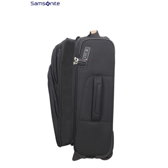 Samsonite Mala/Trolley Cabine 55cm 2 Rodas Upright Expansível SPARK SNG ECO Black - Ref. 92CN100109