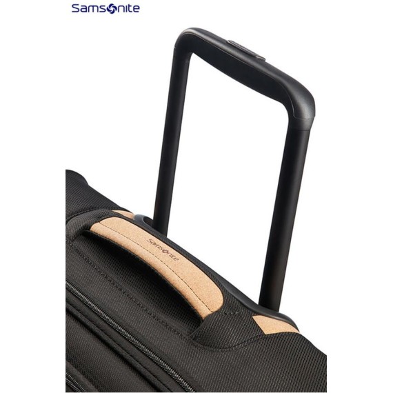 Samsonite Mala/Trolley Cabine 55cm 2 Rodas Upright Expansível SPARK SNG ECO Black - Ref. 92CN100109