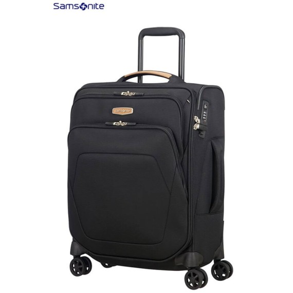 Samsonite Trolley Cabine 55x40Cm 4R Spinner SPARK SNG ECO Black | Ref. 92CN100409 Samsonite Trolley Cabine 55x40Cm 4R Spinner SPARK SNG ECO Black | Ref. 92CN100409