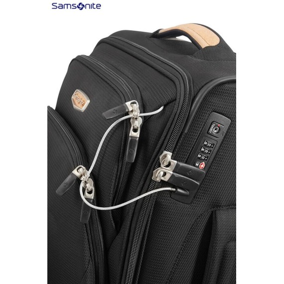 Samsonite Trolley Cabine 55x40Cm 4R Spinner SPARK SNG ECO Black | Ref. 92CN100409 Samsonite Trolley Cabine 55x40Cm 4R Spinner SPARK SNG ECO Black | Ref. 92CN100409