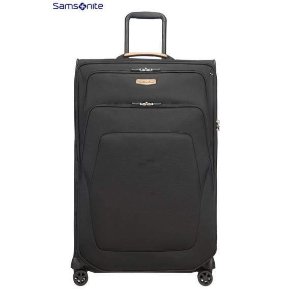 Samsonite Mala de Viagem / Trolley Grande 79cm 4 Rodas Exp. SPARK SNG ECO Preta | Ref. 92CN100709