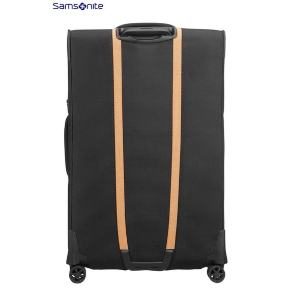 Samsonite Mala de Viagem / Trolley Grande 79cm 4 Rodas Exp. SPARK SNG ECO Preta | Ref. 92CN100709