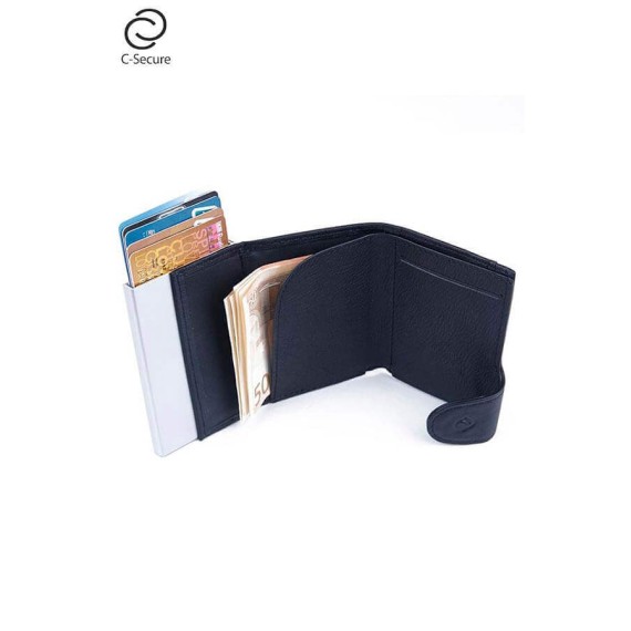 C-Secure Carteira Porta-Cartões Verde - Ref. 308.CS1C-VERD-4 C-Secure Carteira Porta-Cartões Verde - Ref. 308.CS1C-VERD-4