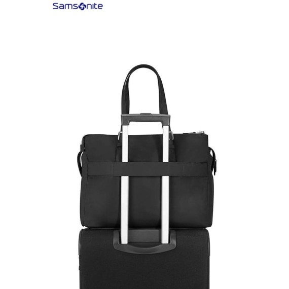 Samsonite Mala de Senhora Grande 14.1” KARISSA BIZ Black - Ref. 9260N00309 Samsonite Mala de Senhora Grande 14.1” KARISSA BIZ Black - Ref. 9260N00309