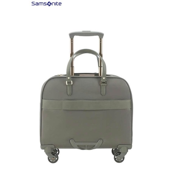 Samsonite Pasta com Rodas 15.6” KARISSA Biz Gunmetal Green - Ref. 9260N00738(1)