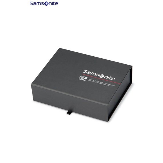 Samsonite Carteira Porta-Notas Sem Porta-Moedas PRO-DLX 4S SLG Black - Ref. 9291D00509