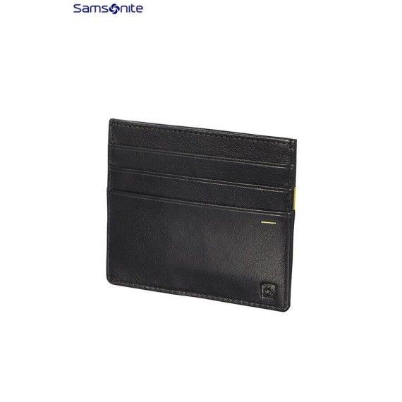 Samsonite Porta-Cartões OUTLINE 2 SLG Black/Lime Green - Ref. 92CF070559