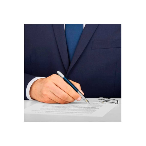 Caneta-tinteiro Montblanc Meisterstück Le Petit Prince Azul | Ref. 238.118061 Caneta-tinteiro Montblanc Meisterstück Le Petit Prince Azul | Ref. 238.118061