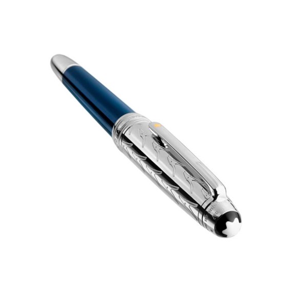 Caneta-tinteiro Montblanc Meisterstück Le Petit Prince Azul | Ref. 238.118061 Caneta-tinteiro Montblanc Meisterstück Le Petit Prince Azul | Ref. 238.118061