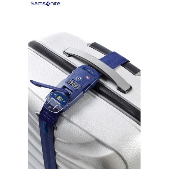 Samsonite Fita de Bagagem Com Tripla Combinação TSA Azul - Ref. 92U2301211