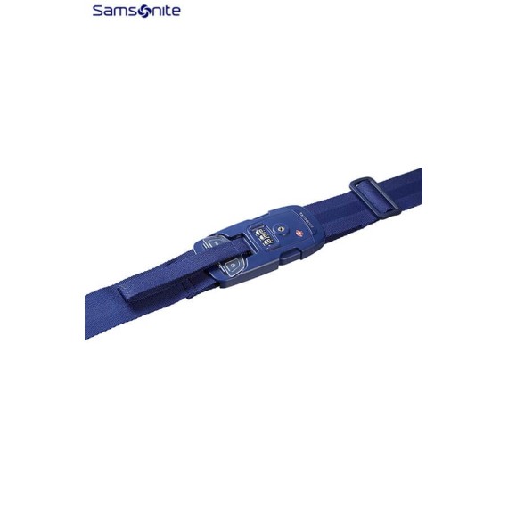 Samsonite Fita de Bagagem Com Tripla Combinação TSA Azul - Ref. 92U2301211