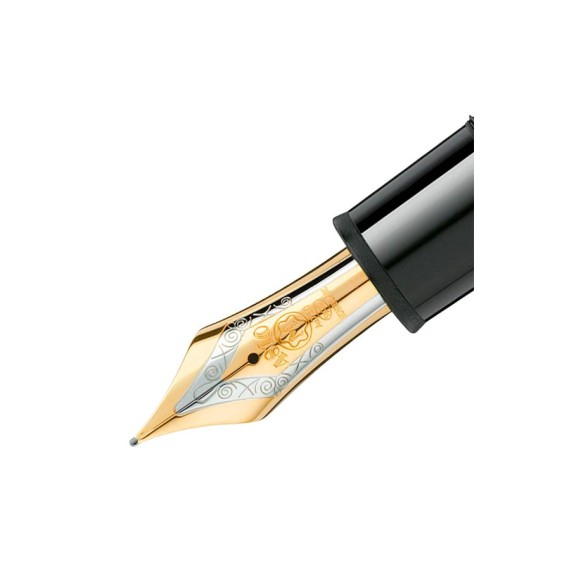 Caneta-tinteiro Montblanc Meisterstück 149 Revestida a Ouro (EF) Preto | Ref. 238.115382