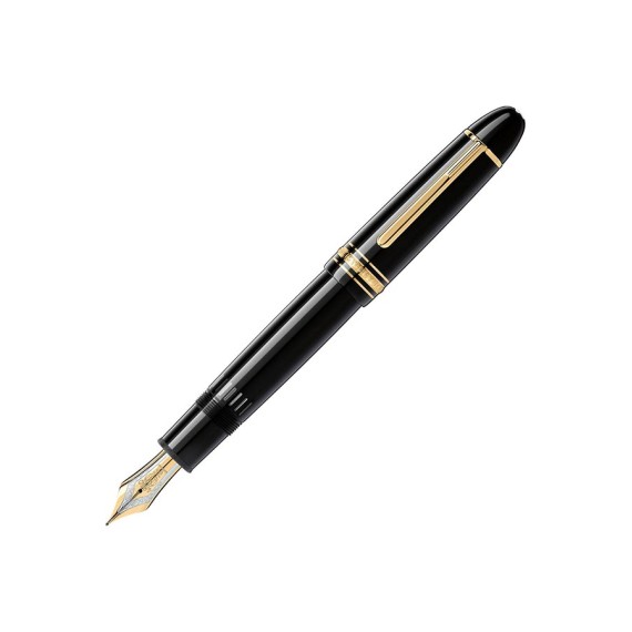 Caneta-tinteiro Montblanc Meisterstück 149 Revestida a Ouro (EF) Preto | Ref. 238.115382