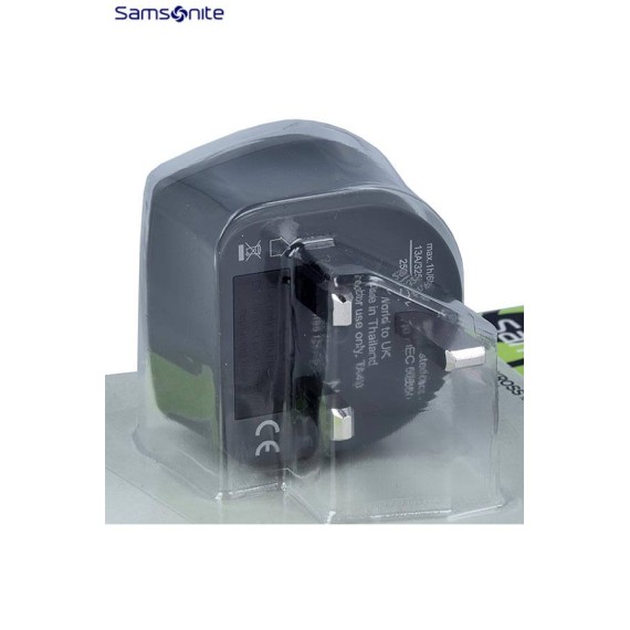 SAMSONITE Adaptador World/UK 2 Grafite | Ref. 92U2373318